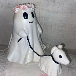 Ghost walking dog